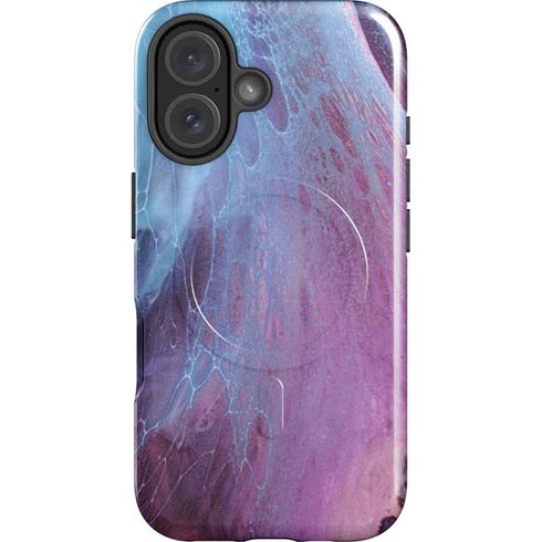 Space Marble iPhone 16 Plus Magsafe Impact Case